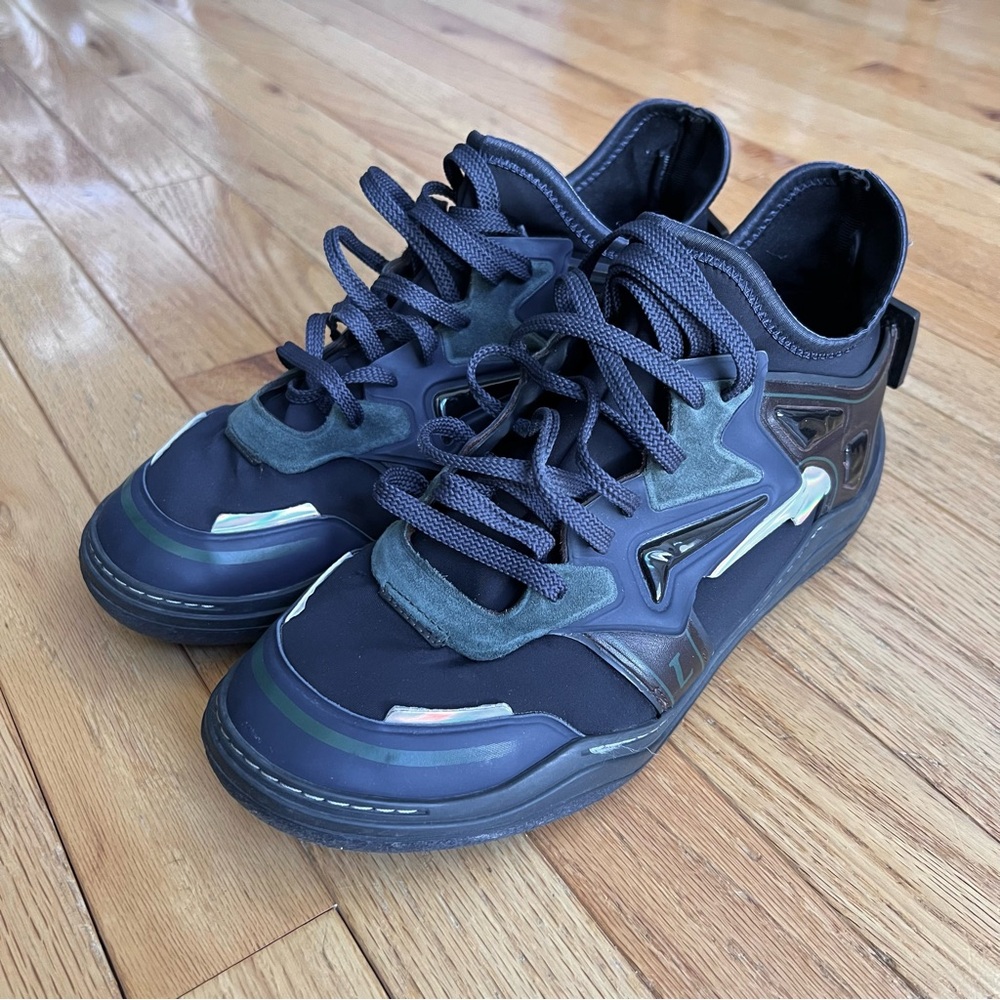 Lanvin Neoprene Printed Low Top Size 7 (US men’s 8)